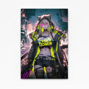 Cyberpunk Art Warrior