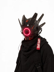 Cyberpunk Biker Helmet