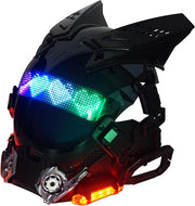 Casco futurista Cyberpunk