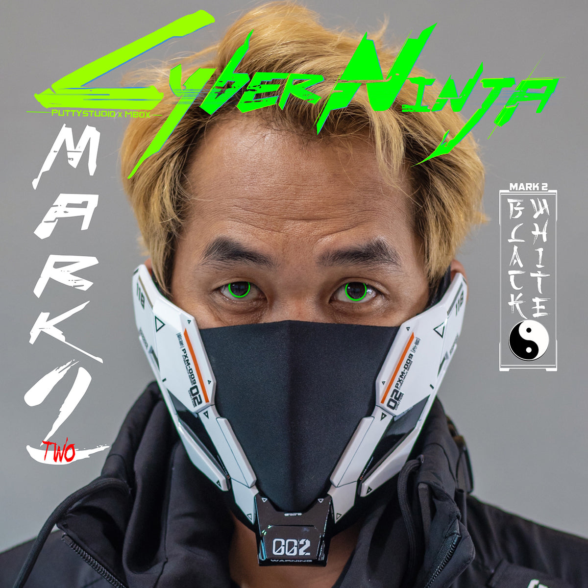 Cyberpunk Mask Ninja, 100% Handcrafted