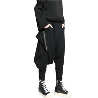 Cyberpunk Pants Elastic Waist