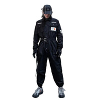 Detachable Techwear Jumpsuit in multiple colourways — dark techwear streetwear, view 1 of 8
