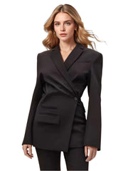 Diagonal Women Jacket Spring Suit