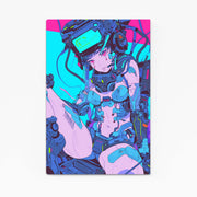Art cyberpunk fantastique numérique