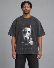 T-shirts med Doberman-grafik Y2K