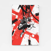Dynamische Cyberpunk Art