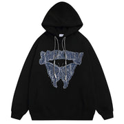 Embroidery Butterfly Y2k hoodie
