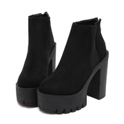 Fashion Black Women Shoes Y2K
