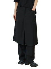Pantalones cargo acampanados para mujer