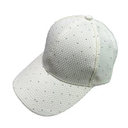 Flash Rhinestone Simple Y2K Cap