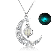 Glowing Moon Y2K Necklace