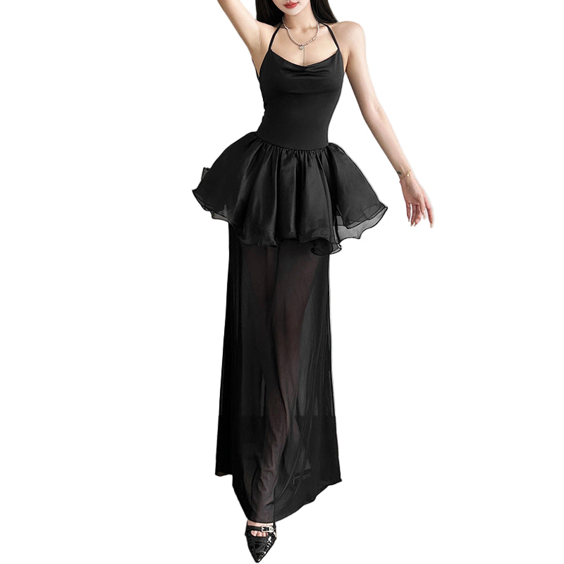 Goth Evening Dress Black / M Goth Evening Dress Black / M
