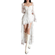 Gothic Dress with Long Sleeves