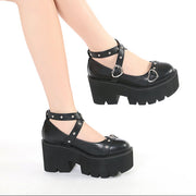 Gothic Shoes Y2K