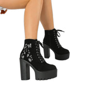 Zapatos Y2K Estilo Gótico