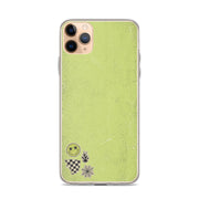 Funda de teléfono verde Y2K