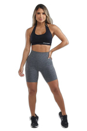 Short gris pour femme