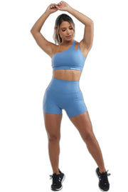 Short de sport Booty Blue