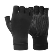 Guantes suaves de medio dedo estilo Techwear