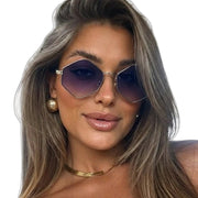 Hexagon Cyberpunk Sunglasses