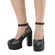 Zapatos Y2K de tacón alto