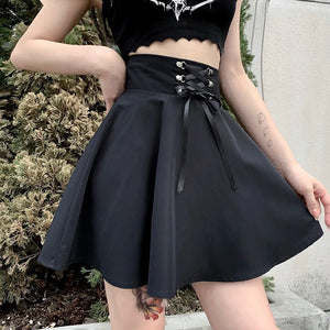 High Waist Cargo Skirt