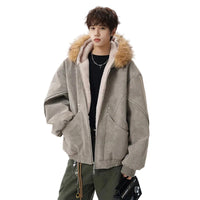 Hooded Mens Y2K Jacket
