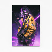 Immersive Neon Cyberpunk Art