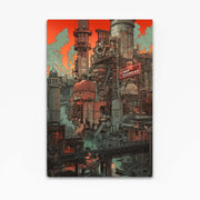 Industrial Core Cyberpunk Art