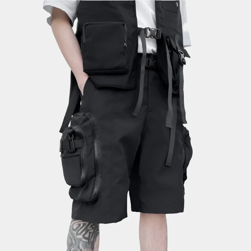 Japanese Tactical Shorts Men's | CYBER TECHWEAR® – Cyber Techwear Japanese Tactical Shorts Men's | CYBER TECHWEAR® – Cyber Techwear