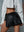 Leather Cargo Skirt