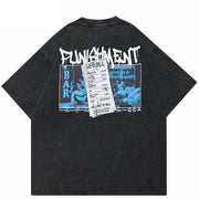 Camiseta gráfica Life Label Y2K