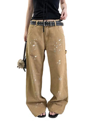 Light Brown Jeans Y2K