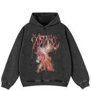Sweat à capuche Lightning Power Graphic Y2K