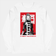Camisetas gráficas de manga larga chinas