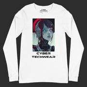 Camisa de manga larga blanca