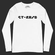 Camiseta blanca de manga larga