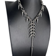 Long Spike Techwear Necklace