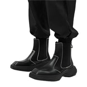 Baskets de luxe noires pour hommes