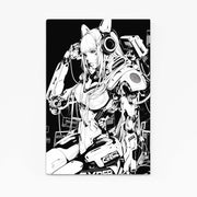 Mechanical Muse Cyberpunk Art