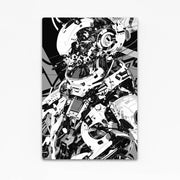 Mechanisierte Cyberpunk Art