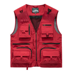 Men's Breathable Cargo Vest