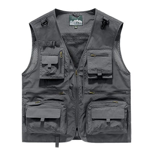 Men's Breathable Cargo Vest