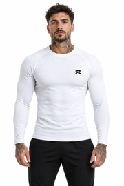 Camiseta de Compressão Masculina Manga Longa