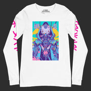Camisetas blancas de manga larga para hombre