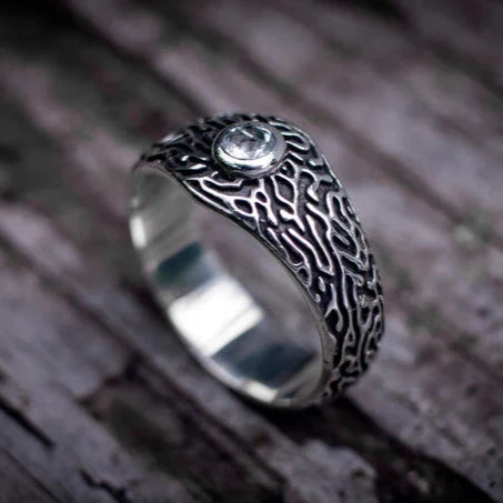 Mens Silver Wedding Ring | Discover Beautifully Made Permanent Jewelry ...