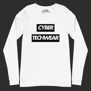 Men's White Long Sleeve T Shirt