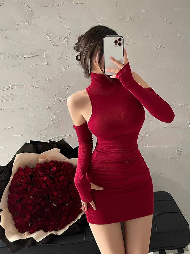 Cutout Mini Dress