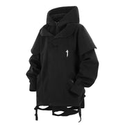 Chaqueta cómoda de estilo técnico moderno