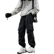 Multi-pocket Black Pant